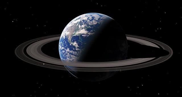 地球曾经也有土星环?科学家:月球就是这个环