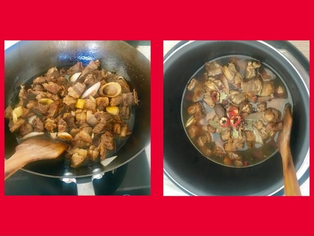 西红柿炖牛腰窝 给今年的倒春寒增加一丝暖意