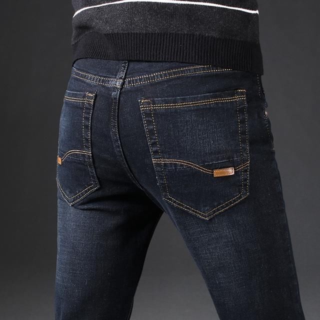 男士加绒牛仔裤,型男冬季必备品,今年冬天暖暖