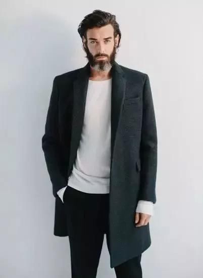 男士羊绒大衣的款式以及穿搭方式参考!