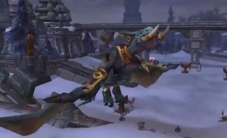 魔兽世界赞达拉巨魔德鲁伊形态曝光:恐龙战队