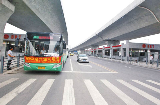 郑州b3公交这个圈明天就能画圆了 单程47公里