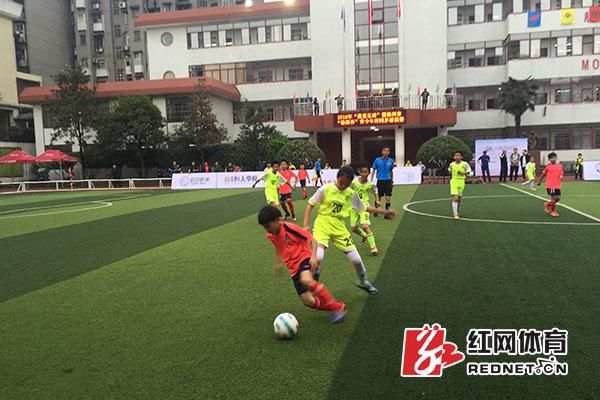 株洲校园足球引入主客场制 狼腾杯青少年校园