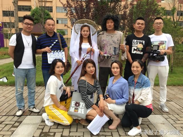 湖北方言剧《小龙女穿越大战洪七公》拍摄完成