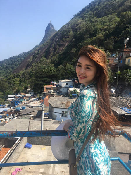 人气女主播张琪格。