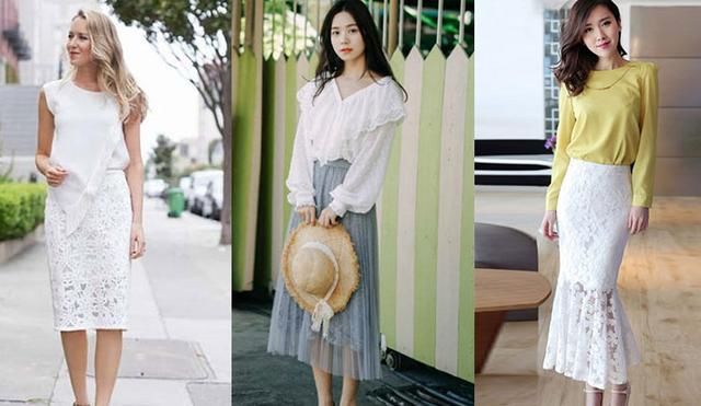 半身蕾丝长裙如何搭配,不容错过的潦倒男神时