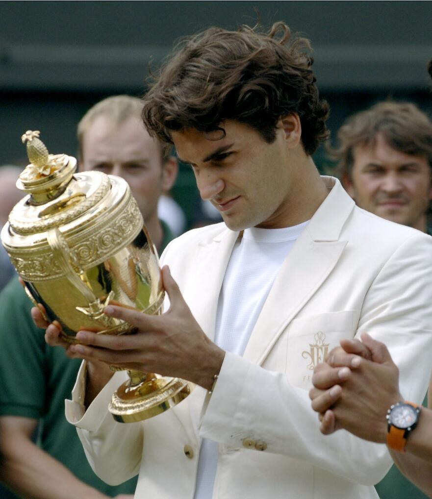 盘点费德勒18冠大满贯 25岁已坐拥11冠