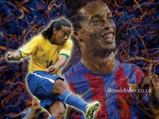 西班牙国家德比经典之战:小罗单挑皇马7巨星,