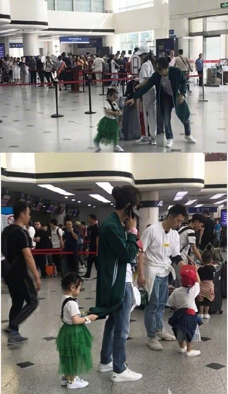 戚薇女儿照片首次曝光,真漂亮!网友:戚薇李承铉