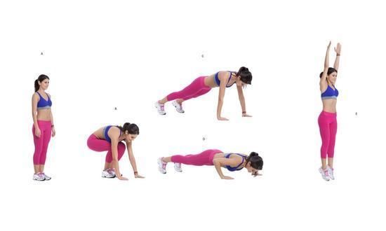 每天坚持波比跳,一个月后看看你的身体发生了