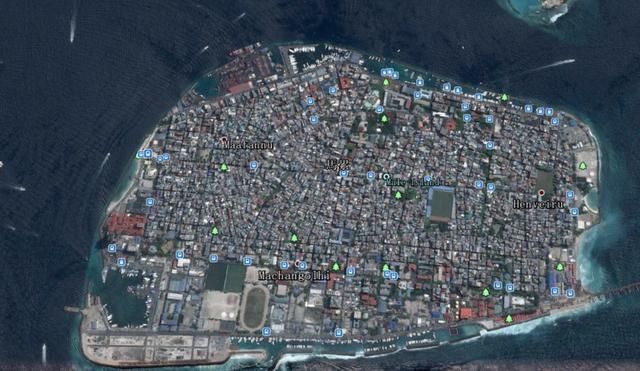 谷歌地图--旅游胜地马尔代夫那些你一生不得不