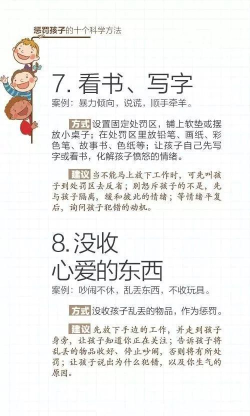 清华教授:惩罚孩子最正确的10个方法!家长必知