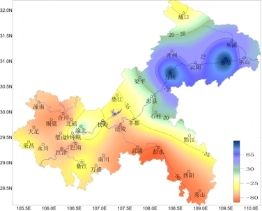 重庆市2017年7月上旬农业气象旬报