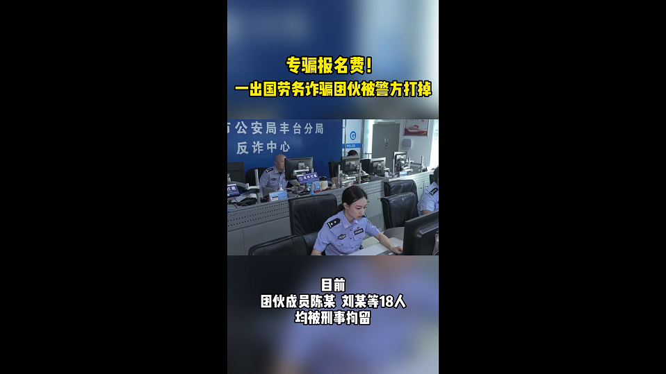 警惕！专骗报名费！诈骗团伙写100本诈骗话术终落网！