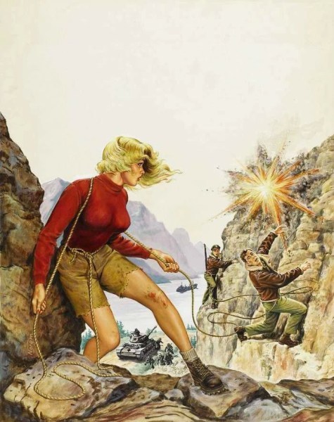 美国二战插画:带着美女与法西斯鬼子战斗 美国二战插画:带着美女与法西斯鬼子战斗