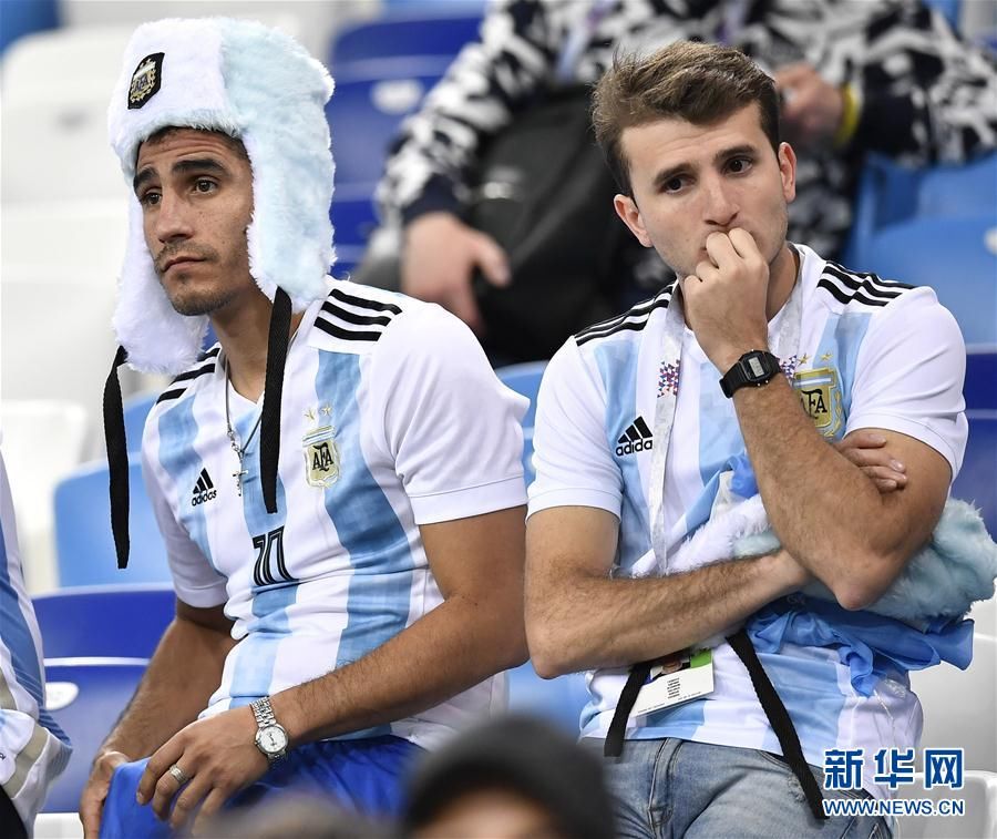 世界杯D组:克罗地亚队3比0击败阿根廷队