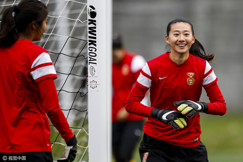 2015年05月22日，西雅图，2015女足世界杯热身赛，中国女足Vs西雅图统治。