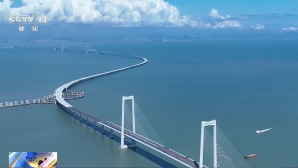 深中通道东人工岛主体结构完工 水下互通立交明年通车