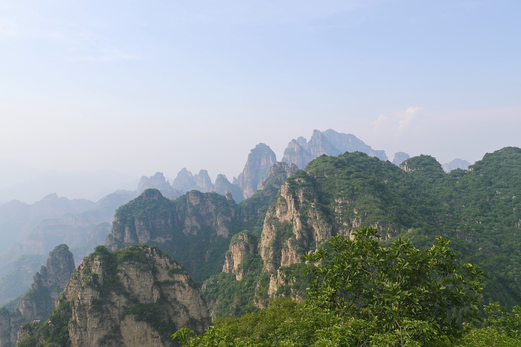 保定旅游热门景点:狼牙山风景区