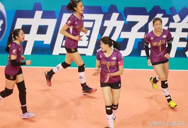 天津队四朵金花齐聚北仑,女排冠军联赛主打阵