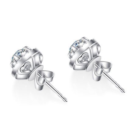 蓝色火焰之钻石耳坠图片欣赏大全