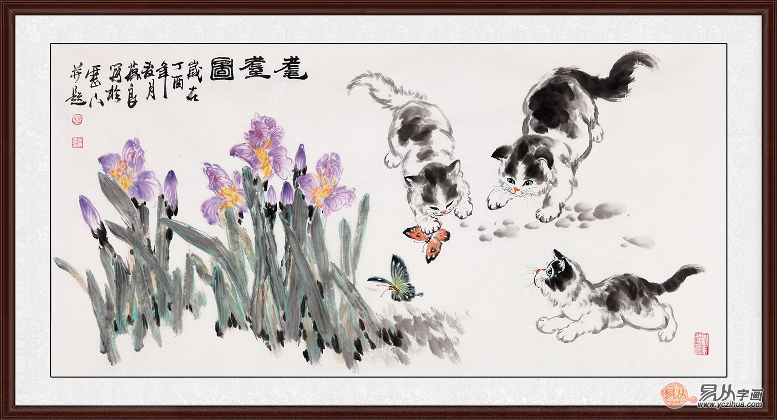 春节给领导送什么礼好?国画动物画绝对是轻便