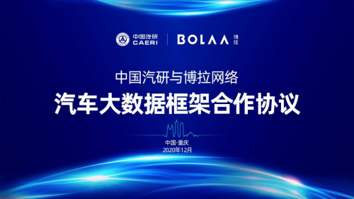 博拉与中国汽研签将共建中国汽研消费者智慧策略平台