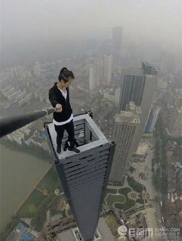 追念高空极限运动挑战第一人火山快手的极限达