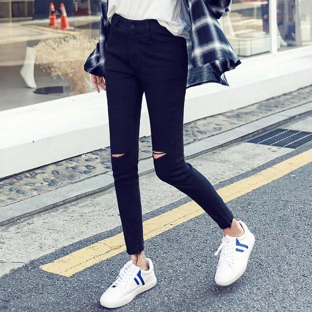 腿型不好看,初春来条牛仔裤拯救你