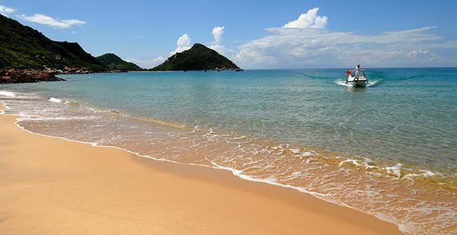 海口 陵水 陵水縣擁有海南最美麗的海灣-香水灣,清水灣,土福灣,三灣串