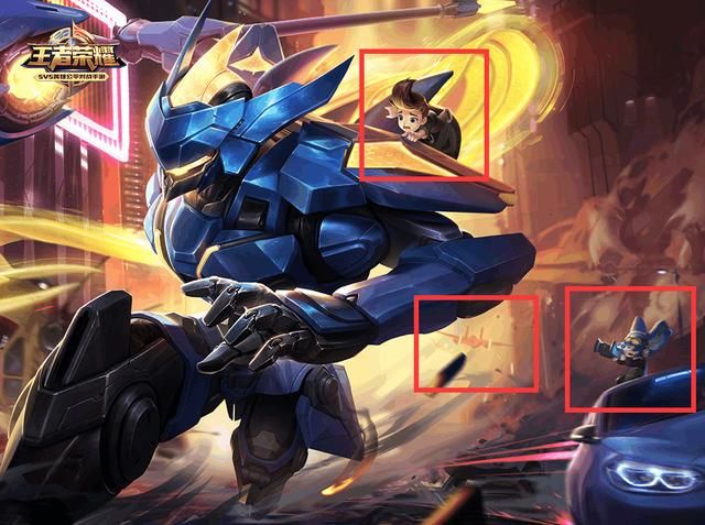 王者荣耀:这些海报隐藏彩蛋,宫本膜拜赵云,不知