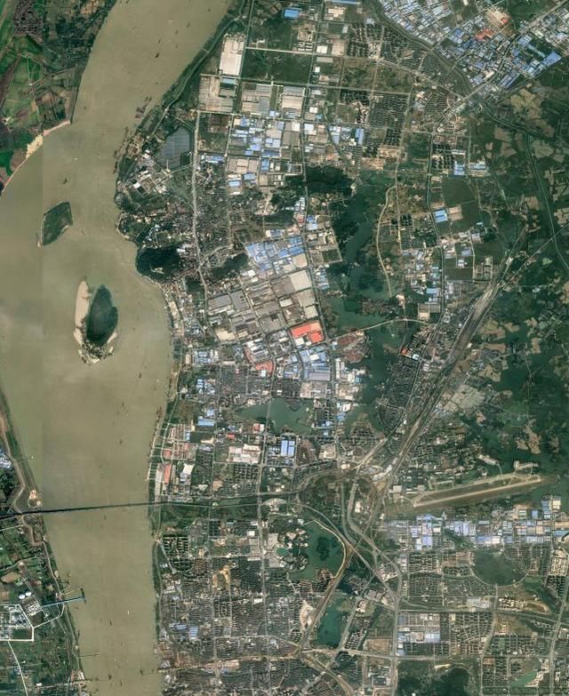 全球最早的高清卫星地图,原来安徽早在50年前