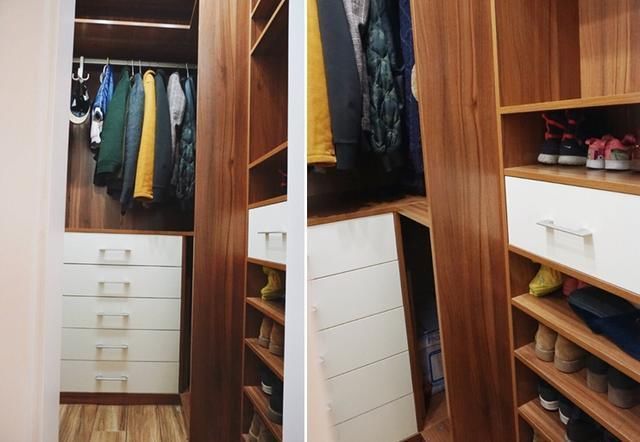 68平房子不仅改成了2居,衣帽间和书房都齐了!