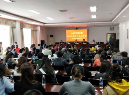 湖南郴州人民路街道召开会议部署2018年卫生