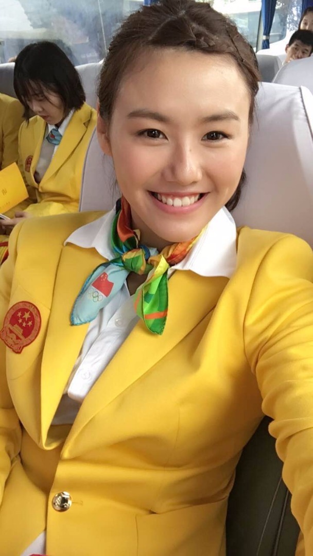 2016里约奥运中国体育代表团成立,刘湘笑容灿烂（资料图）