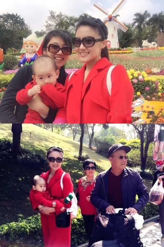 玖月奇迹全家福曝光,郎才女貌,怀抱小孩疑是小玖月