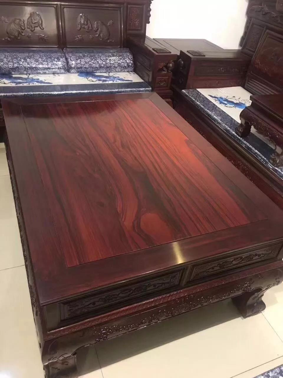 新兴红木替代用材——柬埔寨黑酸枝