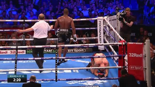 乔书亚、维尔德有了劲敌!英国拳击怪兽又赢了