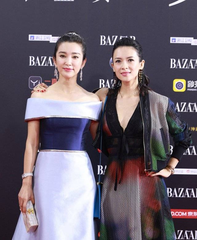 章子怡李冰冰世纪同框 眼里都是戏