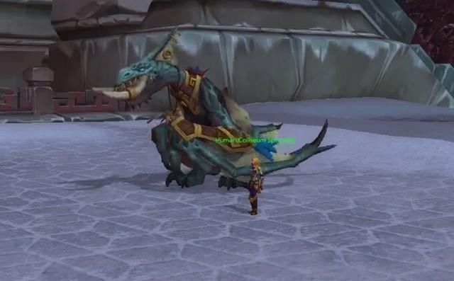 魔兽世界:赞达拉巨魔德鲁伊变形模型曝光 乌鸦