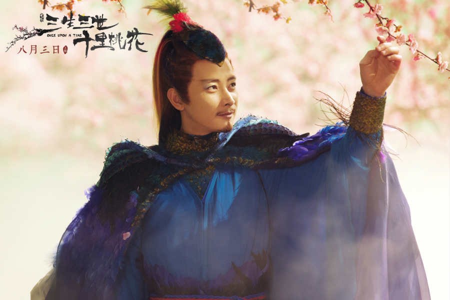 罗晋《三生三世十里桃花》饰折颜 给你看看这十里桃林