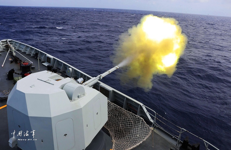 海军广元舰新年度首训"开门红"