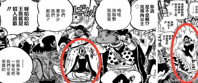 海贼王903话登场的5位公主,薇薇惊讶路飞15亿