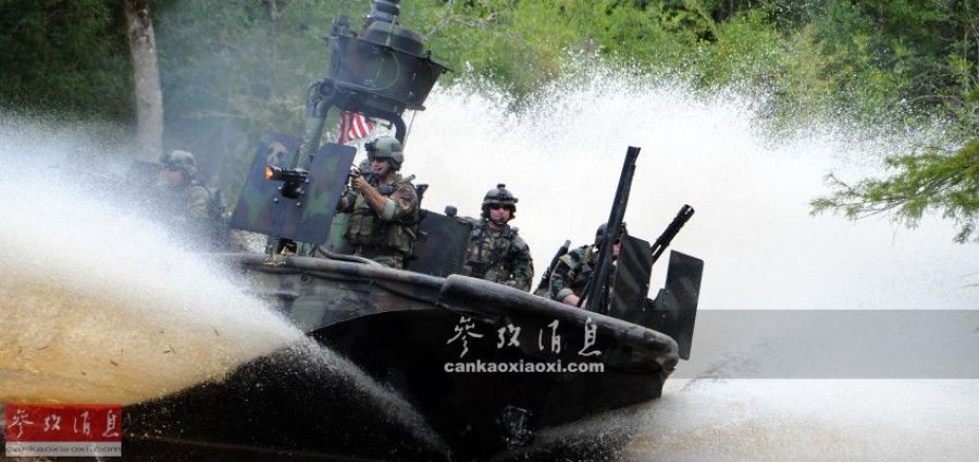 美军内河武装快艇强悍火力完爆游击队