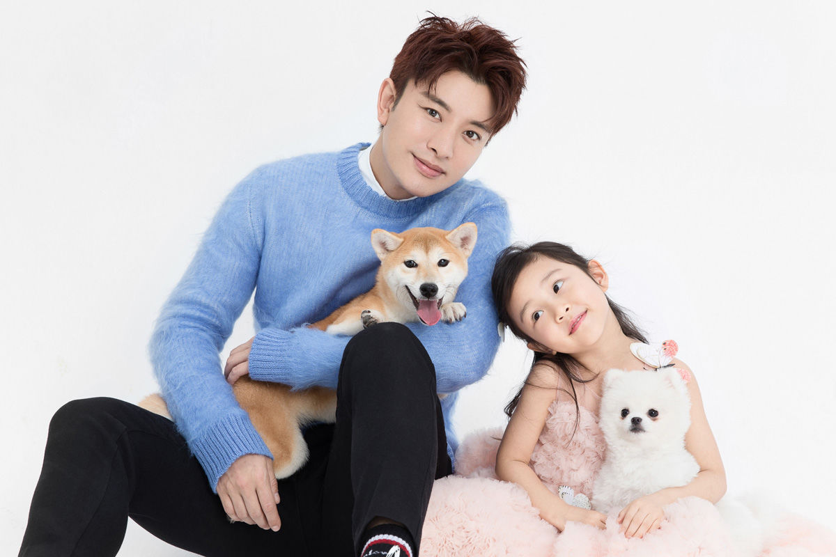 贾乃亮全家福照片:小甜馨越来越美了,像李小璐