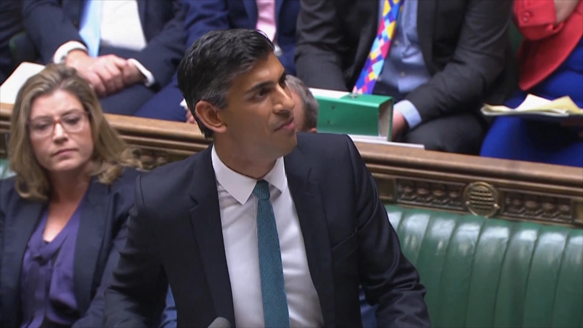 英国首相苏纳克参加议会质询 强调恢复经济稳定 英国首相苏纳克参加议会质询 强调恢复经济稳定