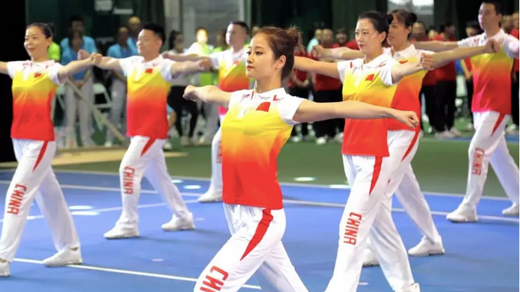 一起来做广播体操—第九套广播体操亮相全民健身线上运动会工间操时间