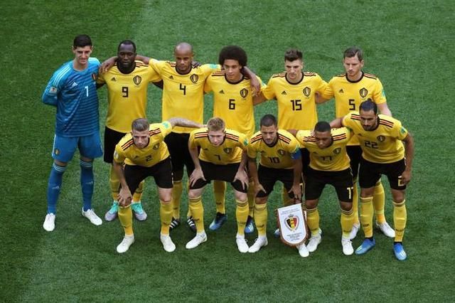 2018世界杯比利时上半场1-0英格兰 双方首发阵