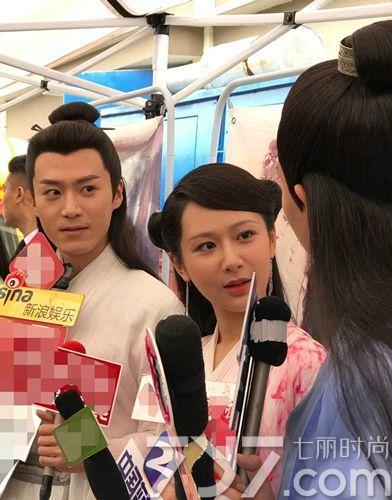 电视剧《天乩之白蛇传说》开放媒体探班 杨紫任嘉伦版本更接地气
