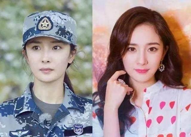 女星涂口红和不涂口红,热巴前后相差10岁,杨颖